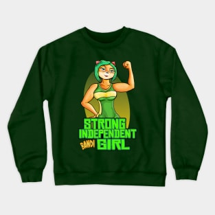 Ami Strong Independent Bandigirl Crewneck Sweatshirt